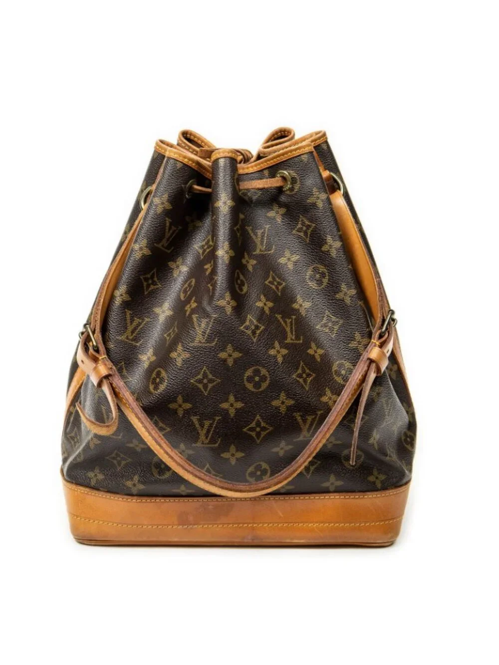 Louis Vuitton Noe Brown Monogram Canvas Bucket Bag